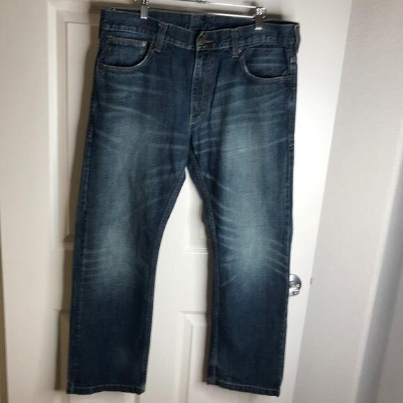 Levi's 514 Men's Slim Straight Jeans Blue ~ Size 36x30 - Picture 1 of 7